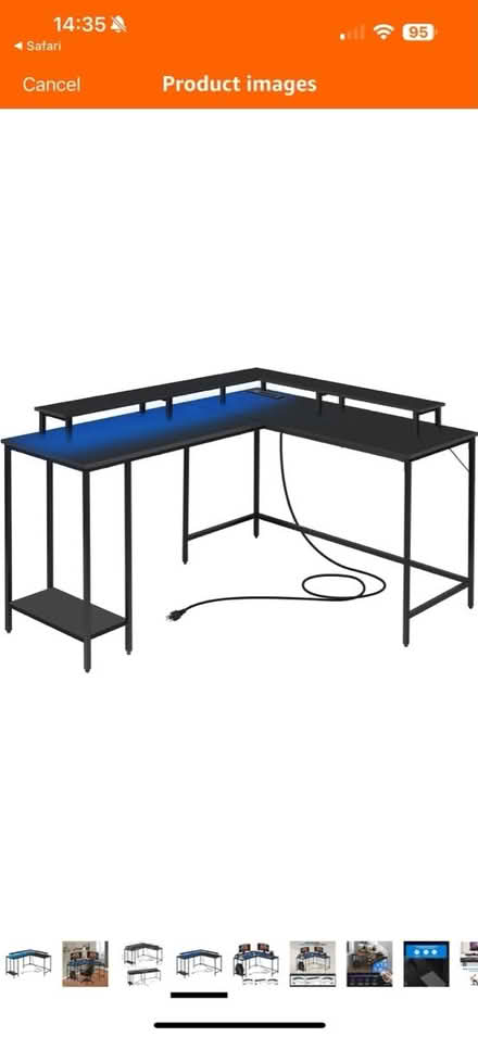 Photo of L shaped desk (Basford NG6) #1