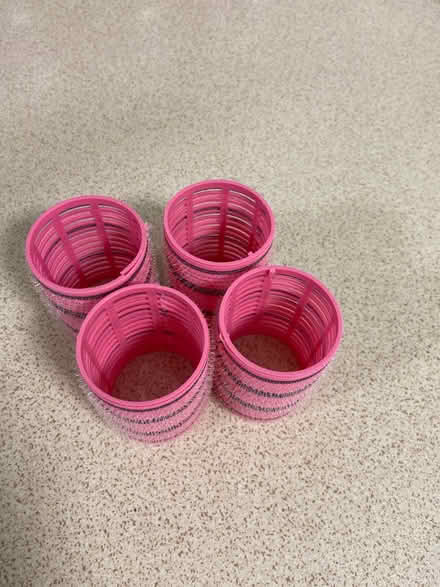 Photo of free Large pink hair rollers (Locks Heath SO31) #1