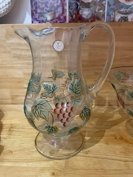 Photo of free Glass pitcher and bowl (3 Miami Gardens Road 33023) #2