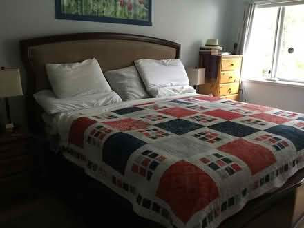 Photo of free King bed with storage drawers (New Westminster) #2