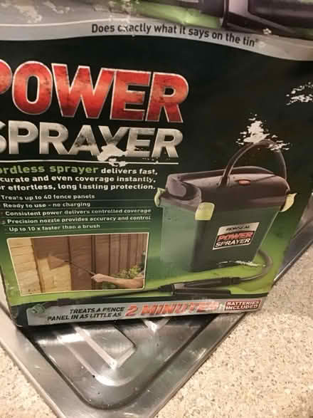Photo of free Ronseal power sprayer - never used (Alderley Edge SK9) #4