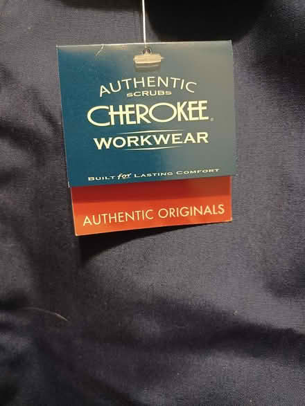 Photo of free Navy blue scrub pants x2, small (Travis Heights) #2