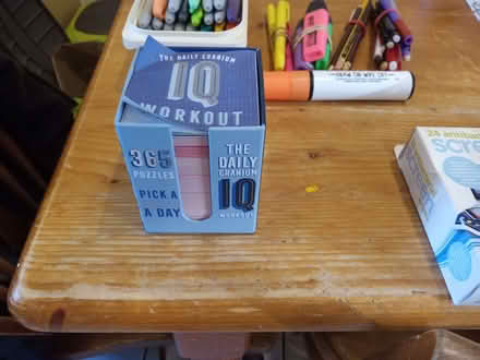 Photo of free IQ daily workout cards - unwanted gift (Hemyock EX15) #1