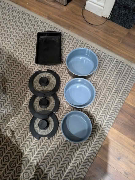 Photo of free Pans, lids and over tray (Manchester M19) #1