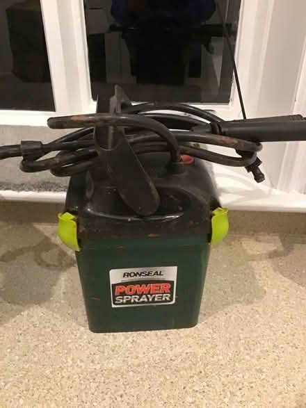 Photo of free Ronseal power sprayer - never used (Alderley Edge SK9) #1