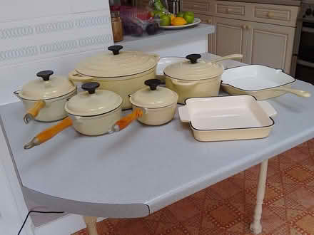 Photo of free Le Creuset LOOK-ALIKE Cast Iron 8-piece Cookware (Bexhill TN39) #2