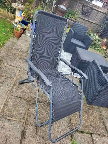 Photo of free Zero balance garden chairs (Round Green LU3) #4