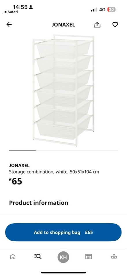 Photo of free IKEA tall drawers (SG6 near broadway cinema) #1