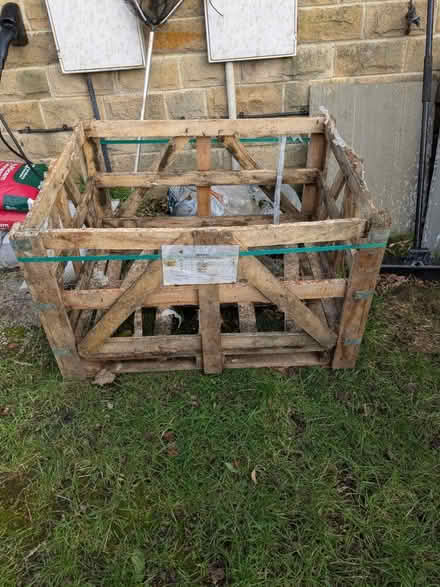 Photo of free Pallet/storage box (East Morton BD20) #2