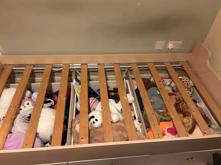 Photo of free IKEA single bed frame with drawers (Caldecott OX14) #3