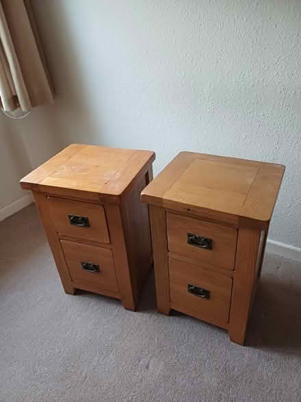 Photo of free Solid wood bedside cabinets (Marldon TQ3) #2