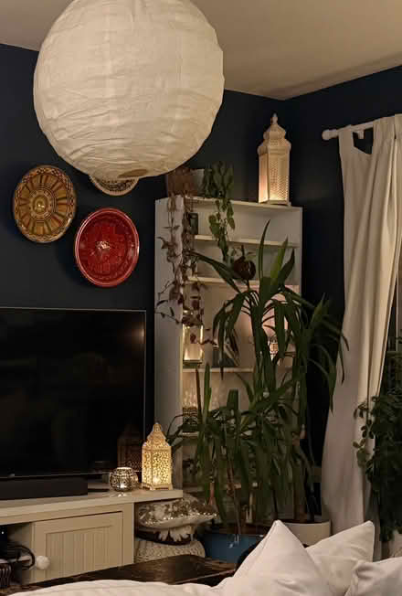 Photo of free Tall white bookcase (Combe OX29) #2