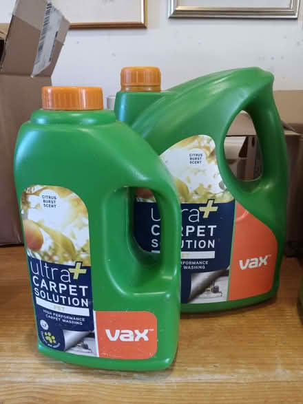 Photo of free Vax carpet cleaner solutions:- Platinum, Ultra+ Pet, Ultra+ (Hemyock EX15) #2