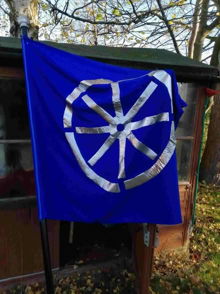 Photo of free Large banners & flags with poles (Eastfield) #1