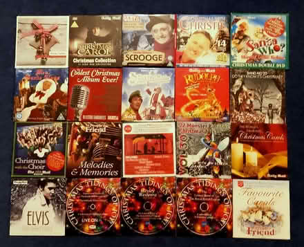 Photo of free Christmas music and films - promo CDs and DVDs (Bedwell SG1) #1