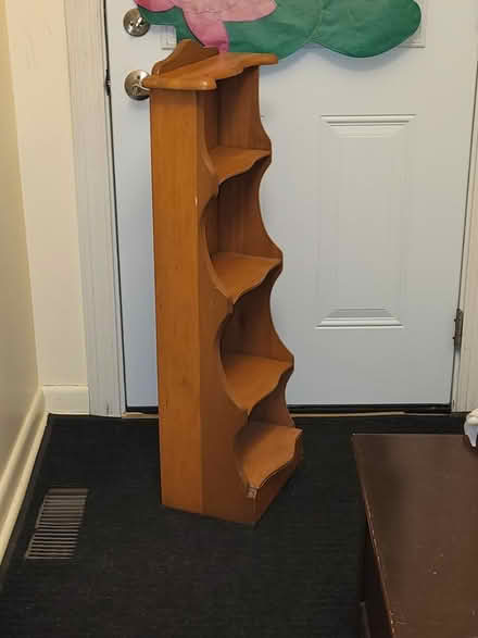 Photo of free Tapered Wooden Shelf Unit (Elmvale Acres) #2