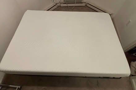 Photo of free full size bed frame and mattress (Eastern Market) #2