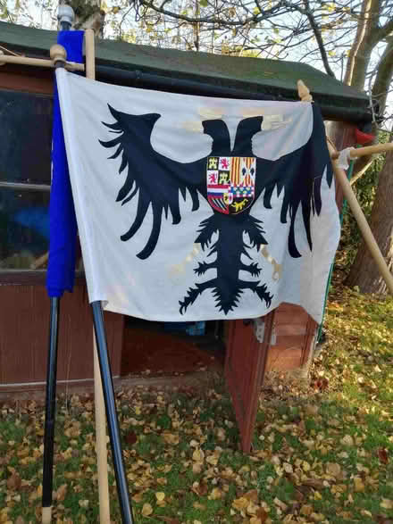 Photo of free Large banners & flags with poles (Eastfield) #3