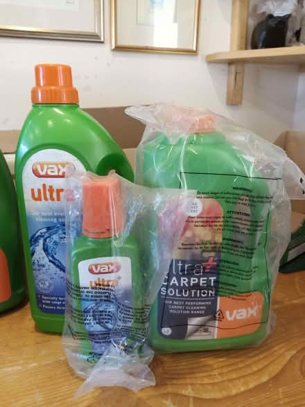 Photo of free Vax carpet cleaner solutions:- Platinum, Ultra+ Pet, Ultra+ (Hemyock EX15) #3