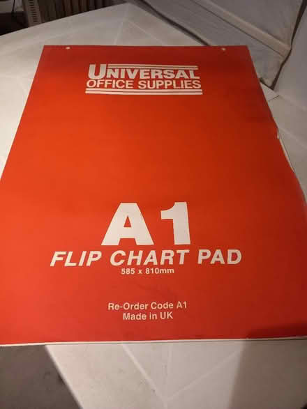 Photo of free Flip chart pad (Chorleywood WD3 5) #1
