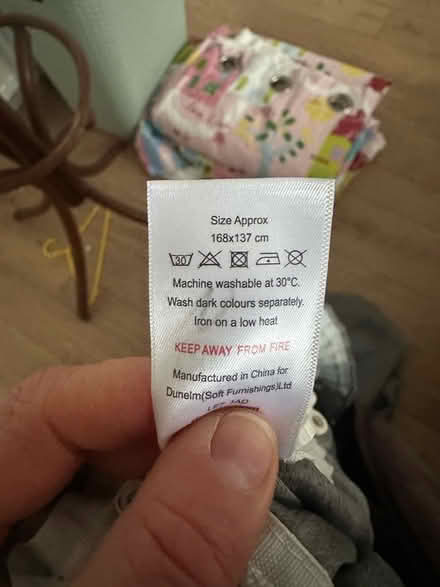 Photo of free Short gray curtains 168/137cm (Whitehawk BN2) #3