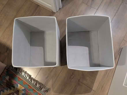Photo of free 2x white storage boxes (islington N1) #4