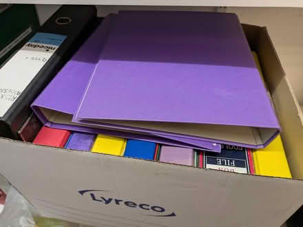 Photo of free lever arch files /ring binders (Porthmadog) #1