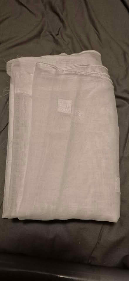 Photo of free New net curtain fabric (ME15 Westmorland Road) #2