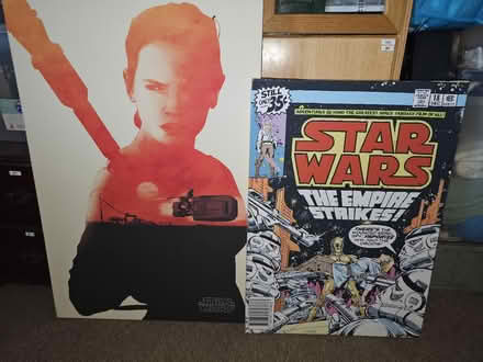 Photo of free 2 Star Wars Posters - One Larger Than Other (CT20) #1