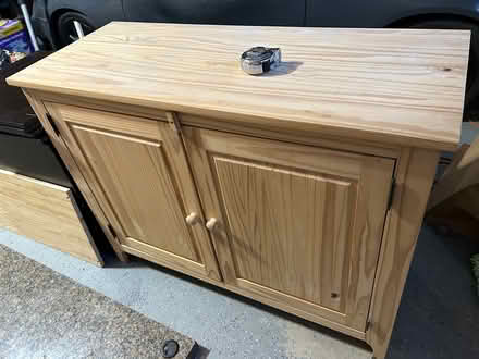 Photo of free Wood cabinet (Brookeville -Georgia/Gold Mine) #1