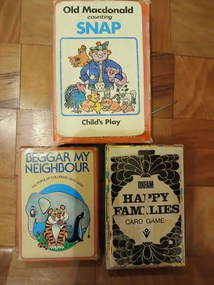 Photo of free Vintage card games for children (University Area RG1) #1