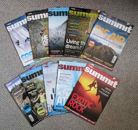 Photo of free Old Climbing Magazines (BMC Summit) (BS3) #1