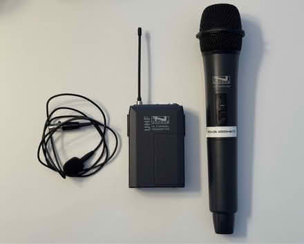 Photo of free Two wireless mics for UHF receiver (Southwest Waterfront) #1