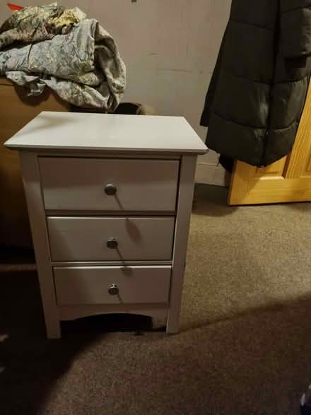Photo of free 2 bedside cabinets (Fox Street CO7) #3