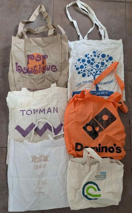 Photo of free Various tote and reusable bags (Tranmere CH42) #1