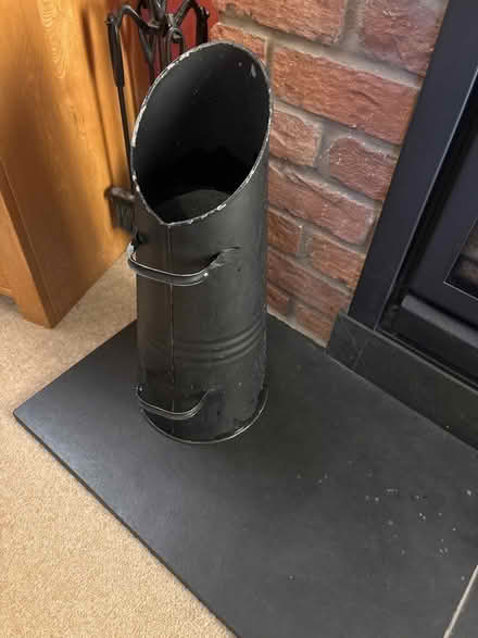 Photo of free Coal scuttle - black, tall (Aldcliffe LA1) #1
