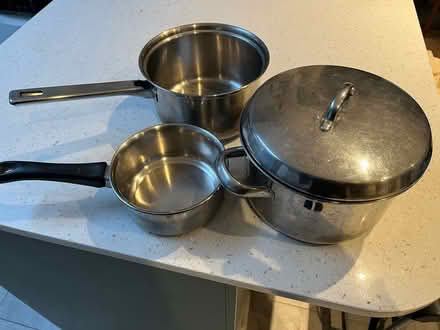 Photo of free Saucepans (Shoreham by sea) #1