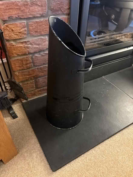 Photo of free Coal scuttle - black, tall (Aldcliffe LA1) #2