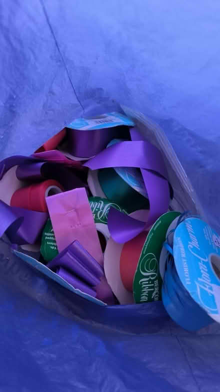 Photo of free Florists ribbons - for Christmas wrapping? (The Camp AL1) #1