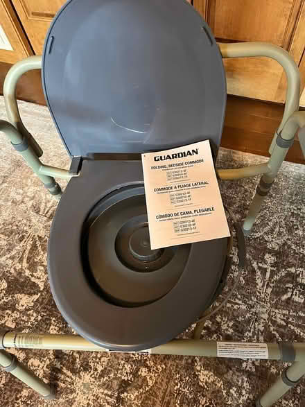 Photo of free Folding Bedside Commode (Golden Valley) #2