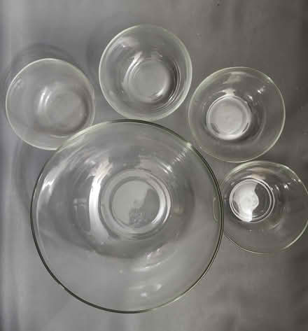 Photo of free Large glass bowl and serving bowls (Wellington Village) #2