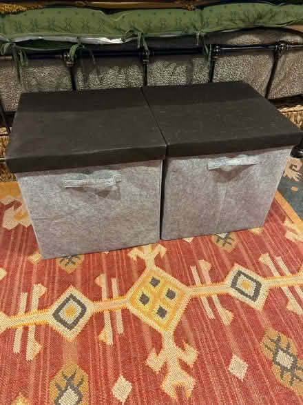 Photo of free Two felt boxes (Barnes) #1