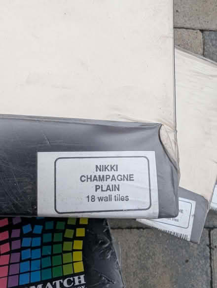 Photo of free 126 Champagne plain wall tiles. (Great Baddow CM2) #4