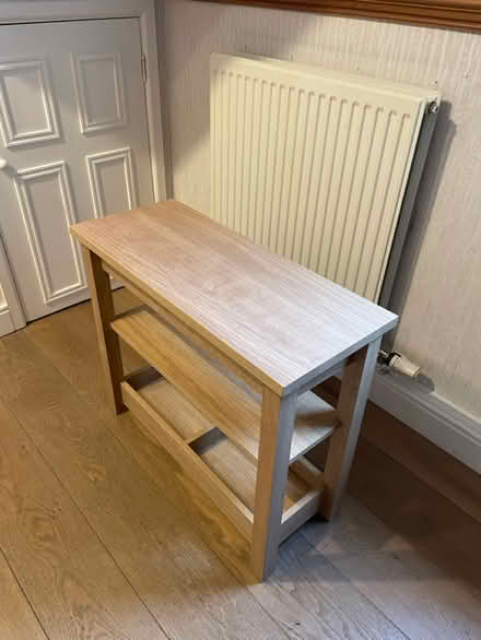Photo of free Wooden side table (Penwortham PR1) #2