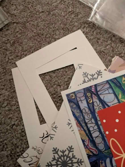 Photo of free Christmas card making bits (Heaton) #3