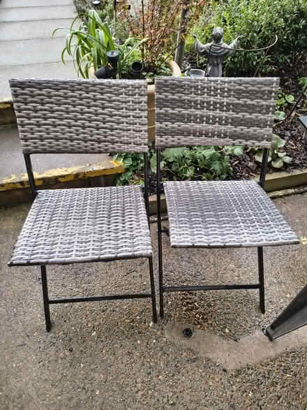 Photo of free Folding Garden Chairs (Fiveways Brighton) #1