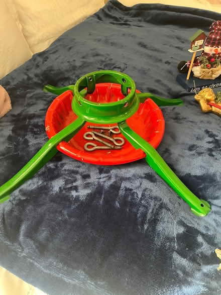 Photo of free Xmas Tree Stand/dish & decorations (Dun Laoghaire) #3