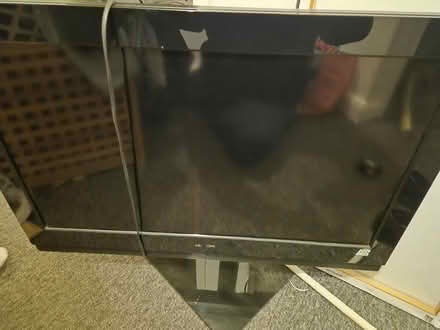 Photo of free 32" Hitachi tv and stand (CH61) #1