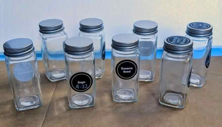 Photo of free 8 glass spice/seasoning jars (Santa Clara near Great America) #1
