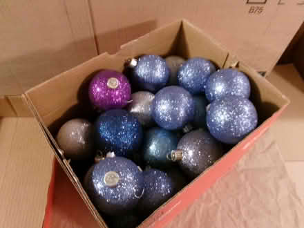 Photo of free Box of Glitter Ornaments (Northwest Frederick) #2